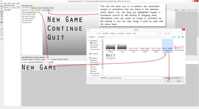 Menu 101 (h2) - condition based menu buttons - The Official Visionaire ...