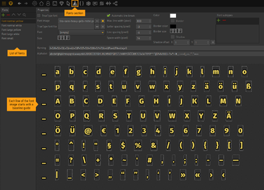 Fonts - The Official Visionaire Studio: Adventure Game Engine Wiki