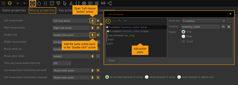 File:Verb coin tutorial - Set up left click action.png